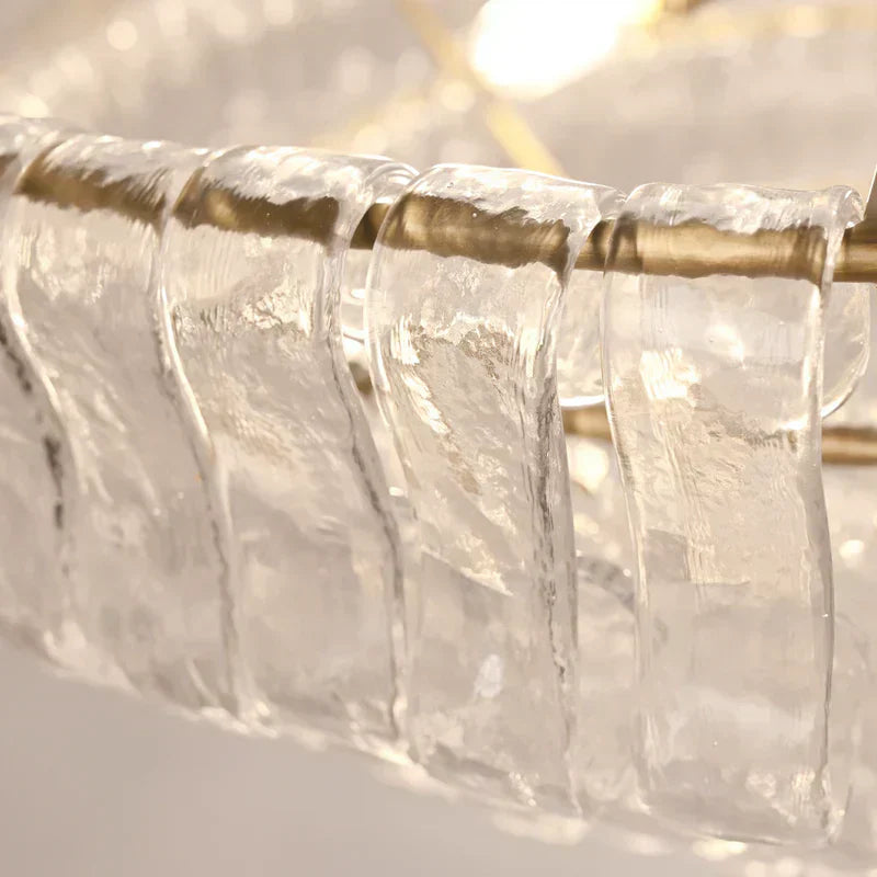 Frostweft Round Chandelier