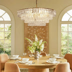Frostweft Round Chandelier