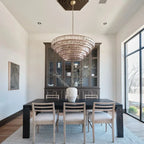 Frostweft Round Chandelier