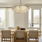 Frostweft Round Chandelier