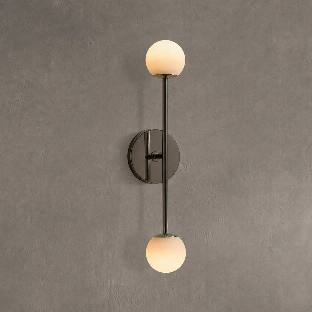 Stonedome Alabaster Double Wall Sconce