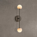 Stonedome Alabaster Double Wall Sconce
