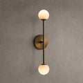 Stonedome Alabaster Double Wall Sconce