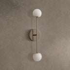 Stonedome Alabaster Double Wall Sconce
