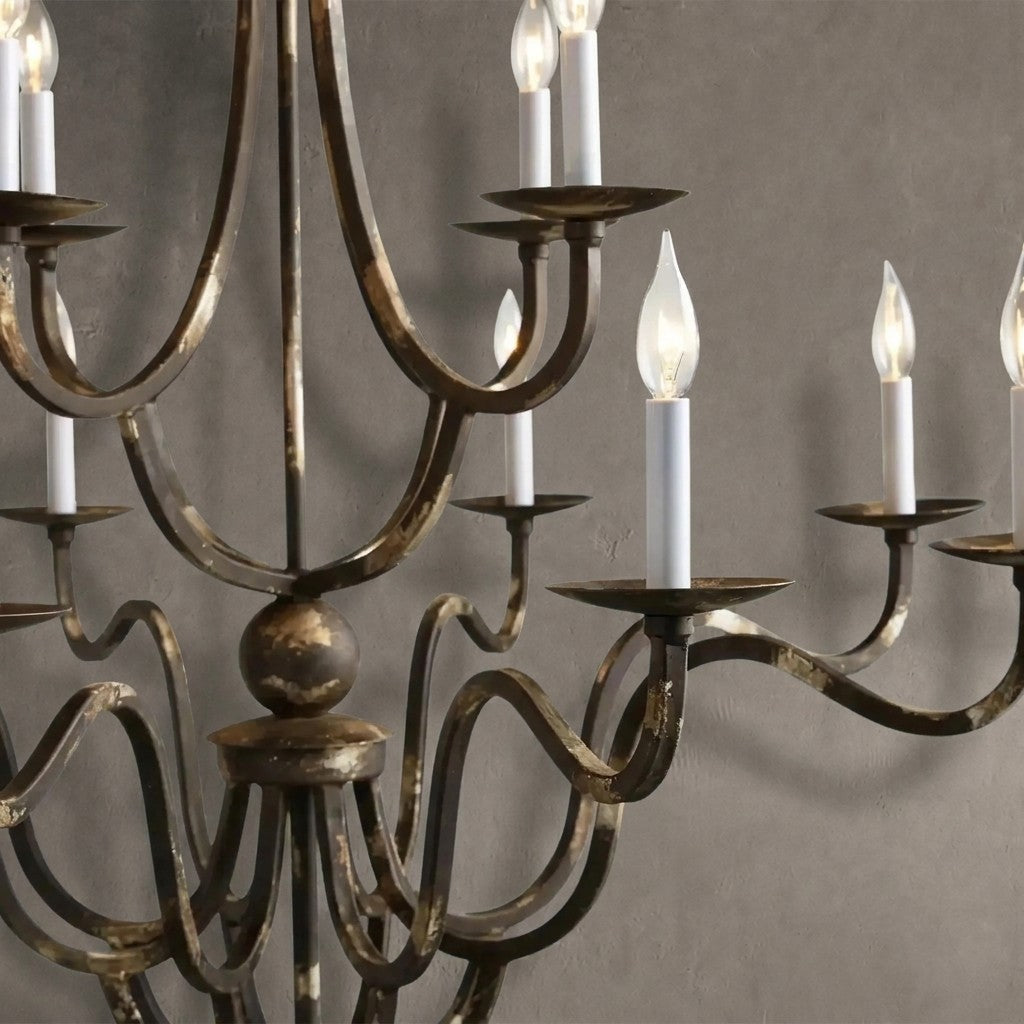Manorgleam Grand 12 Light Chandelier