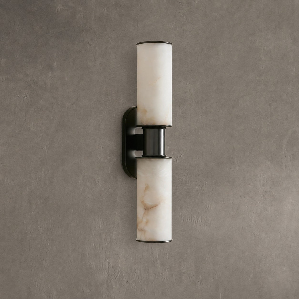 Archtrack 2-Light Wall Sconce in Alabaster