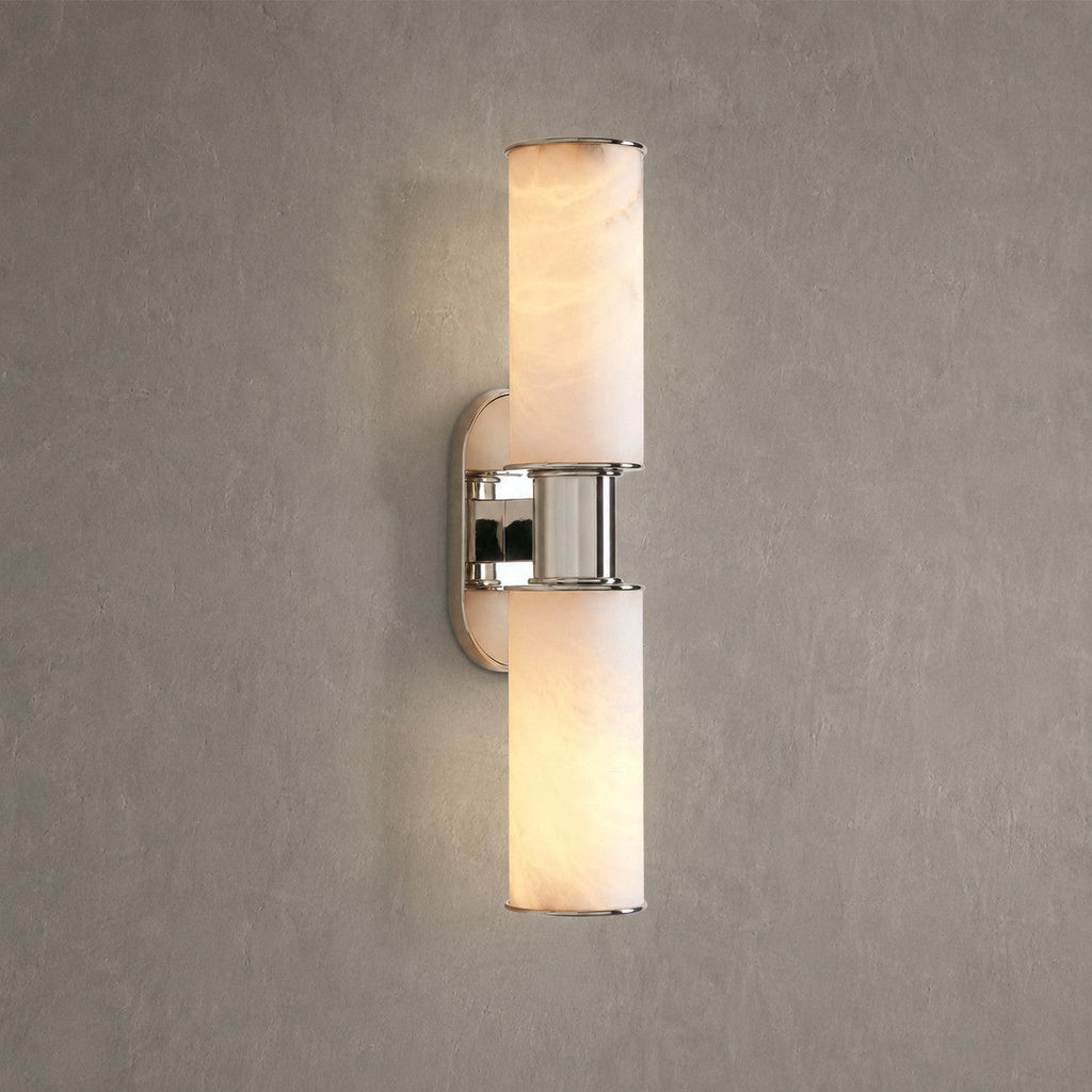 Archtrack 2-Light Wall Sconce in Alabaster
