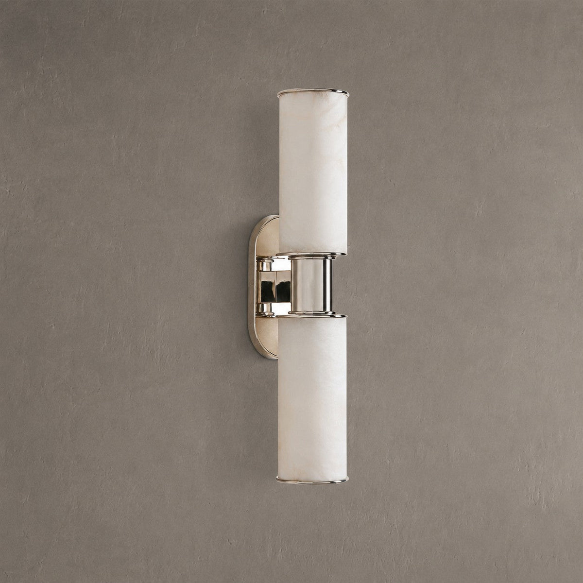 Archtrack 2-Light Wall Sconce in Alabaster