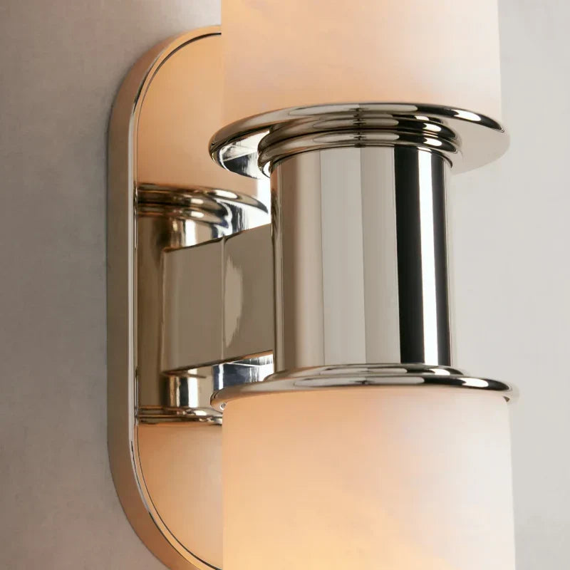 Archtrack 2-Light Wall Sconce in Alabaster