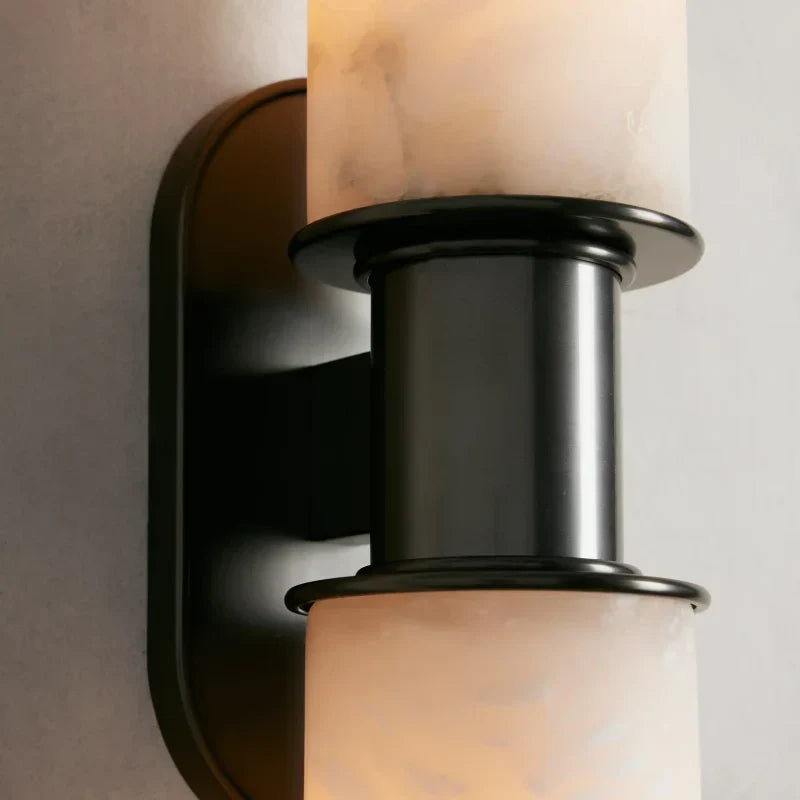 Archtrack 2-Light Wall Sconce in Alabaster