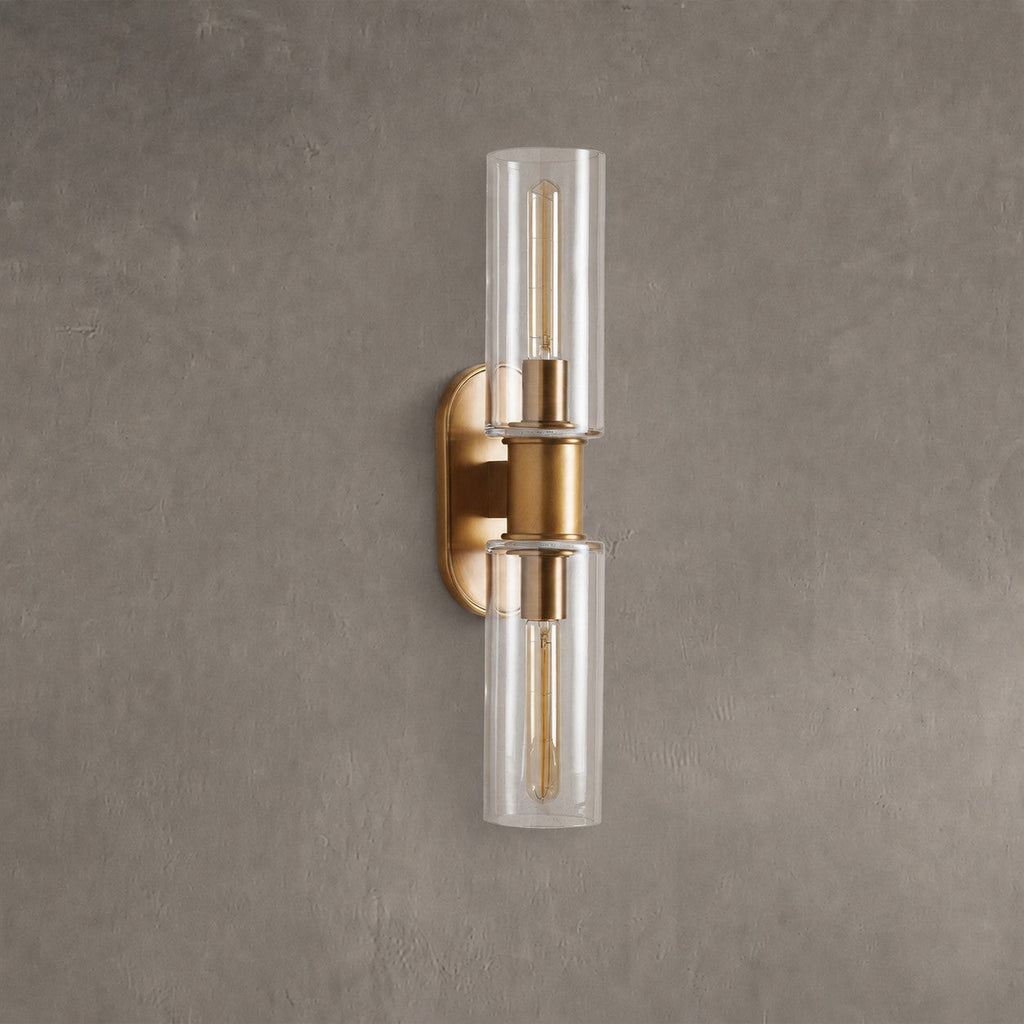 Archtrack 2-Light Wall Sconce in Clear
