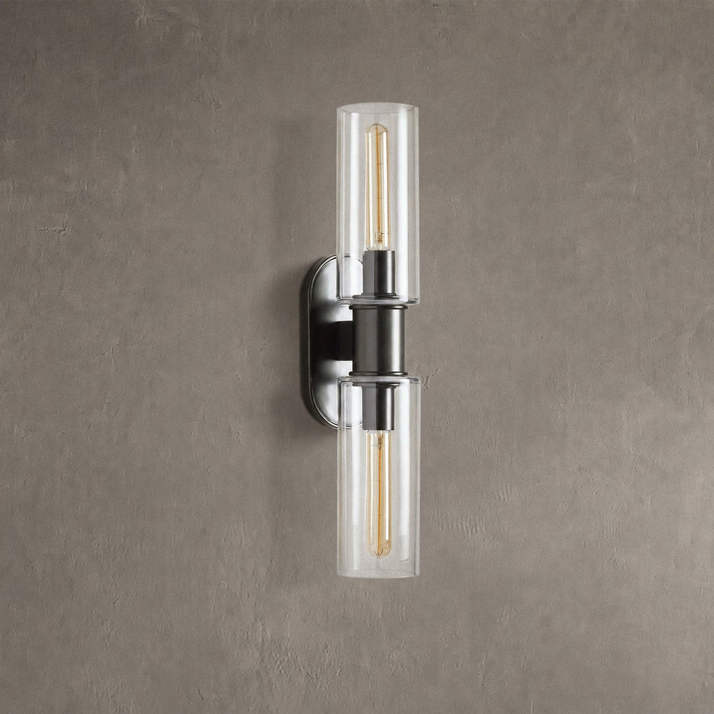 Archtrack 2-Light Wall Sconce in Clear