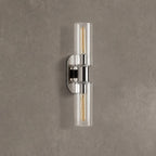 Archtrack 2-Light Wall Sconce in Clear