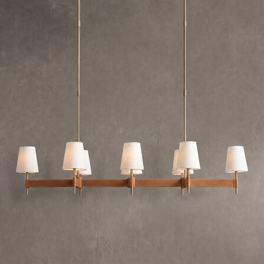 Stitchfield Linear Chandelier 6/8/10 Light