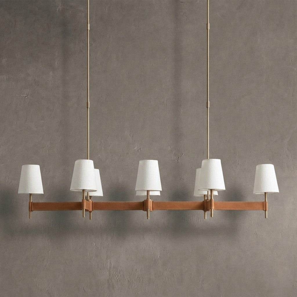 Stitchfield Linear Chandelier 6/8/10 Light