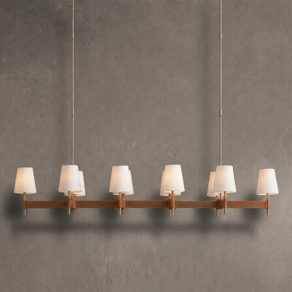 Stitchfield Linear Chandelier 6/8/10 Light
