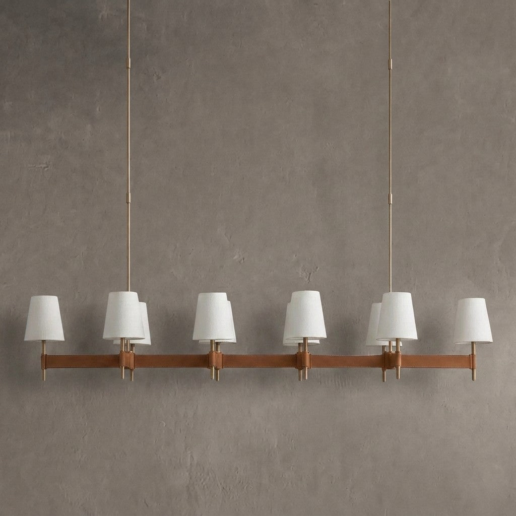 Stitchfield Linear Chandelier 6/8/10 Light