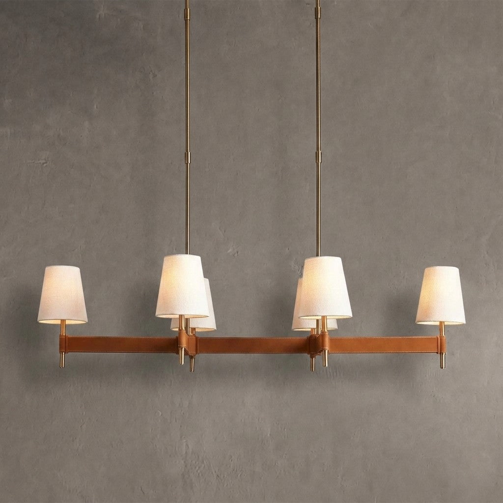 Stitchfield Linear Chandelier 6/8/10 Light