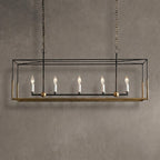 Framehaven 5-Light Linear Chandelier