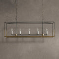 Framehaven 5-Light Linear Chandelier
