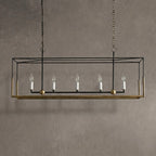 Framehaven 5-Light Linear Chandelier