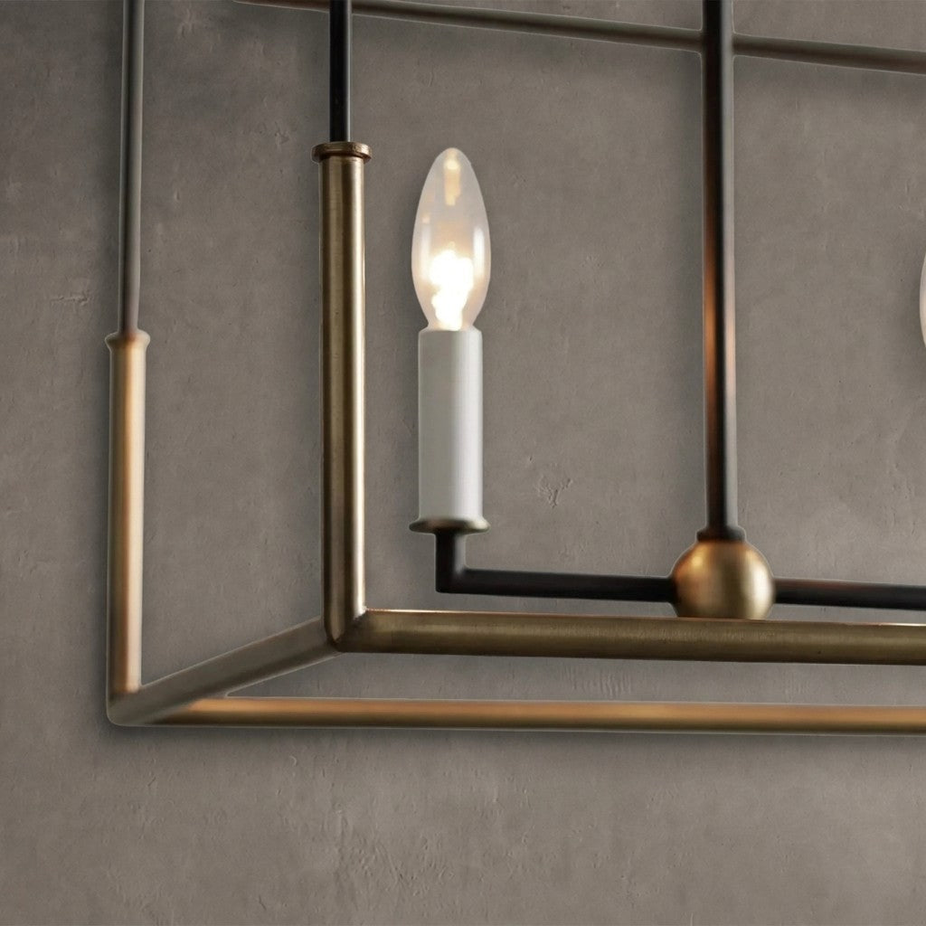 Framehaven 5-Light Linear Chandelier