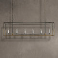Framehaven 6-Light Linear Chandelier