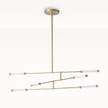 Beamweft Integrated LED Linear Chandelier 60"