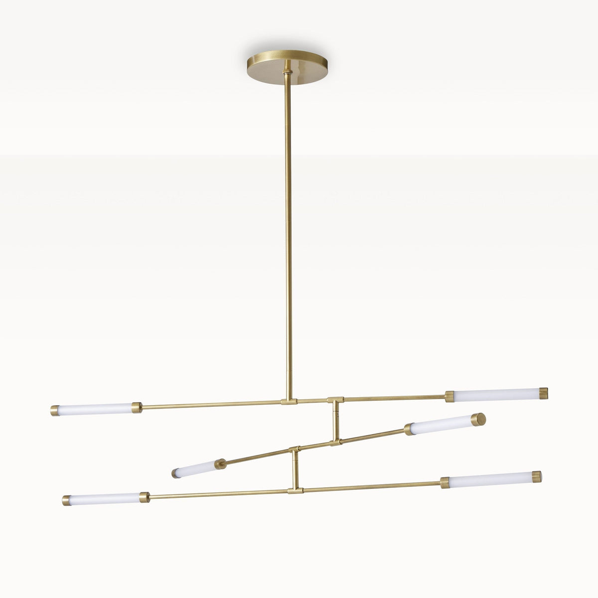 Beamweft Integrated LED Linear Chandelier 60"