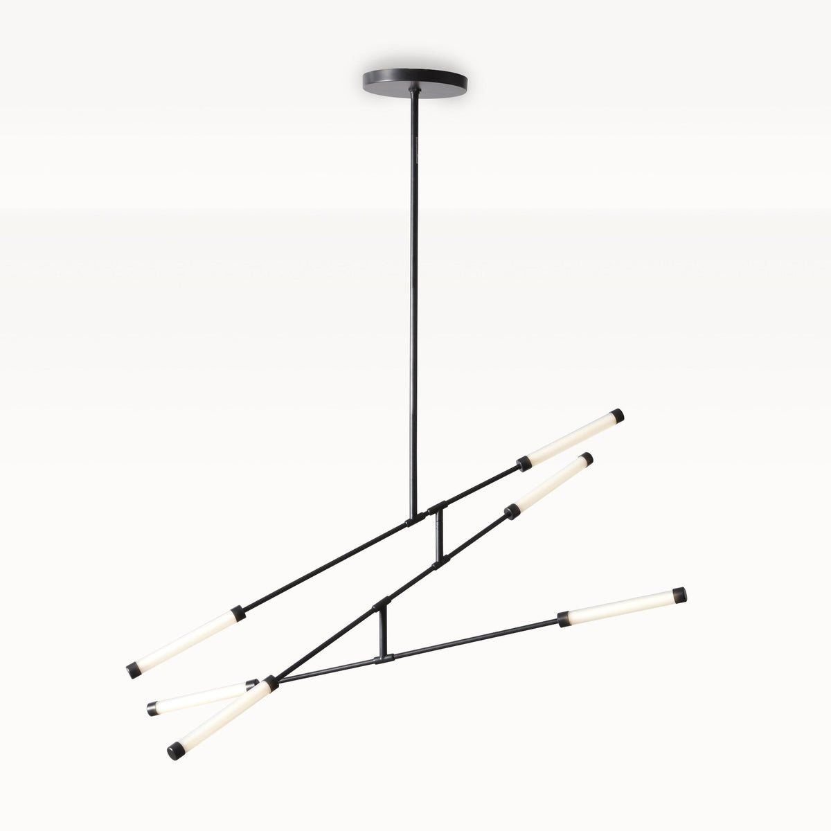 Beamweft Integrated LED Linear Chandelier 60"