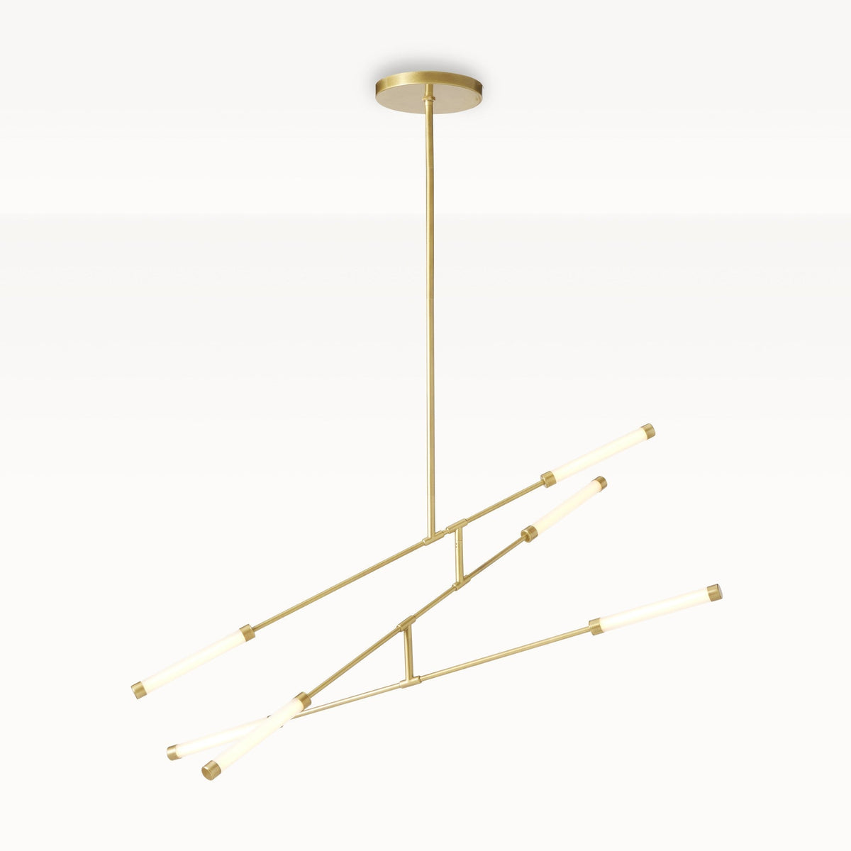 Beamweft Integrated LED Linear Chandelier 60"