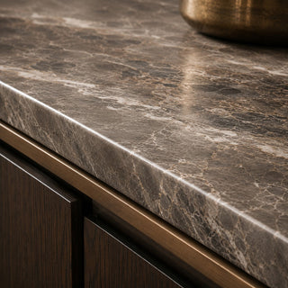 Furniture stone surface detail