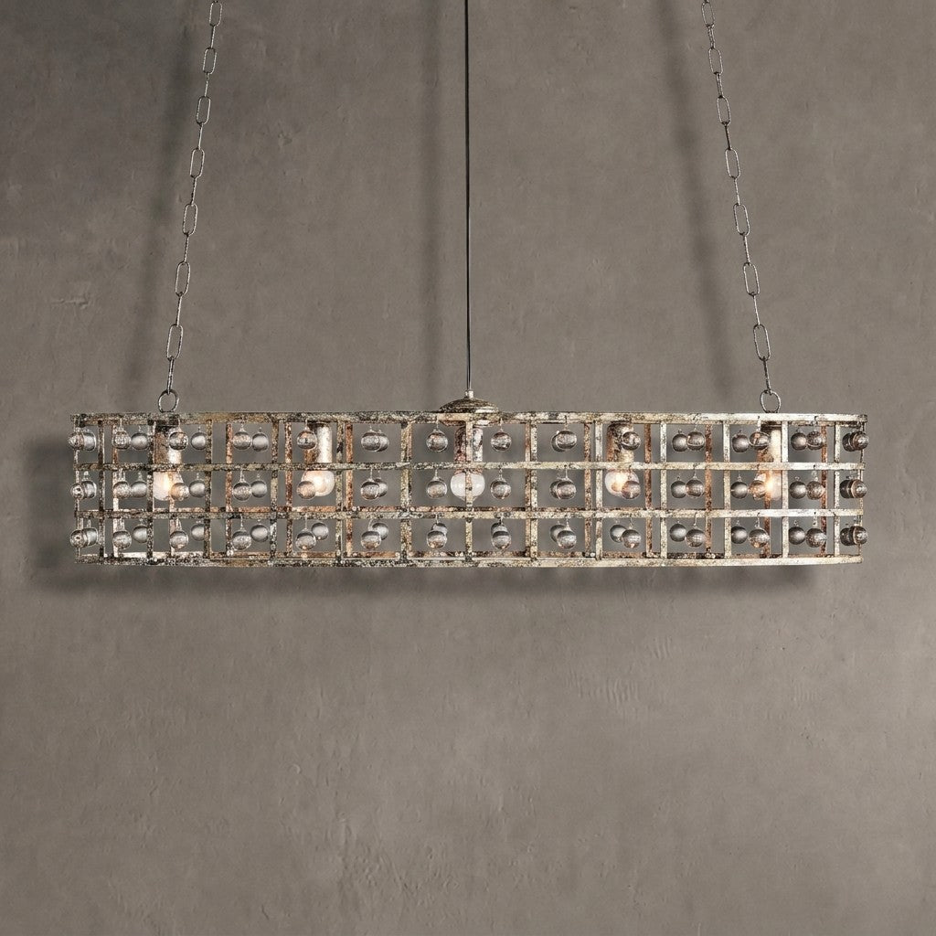 Latticeorb Oval Chandelier 5-Light
