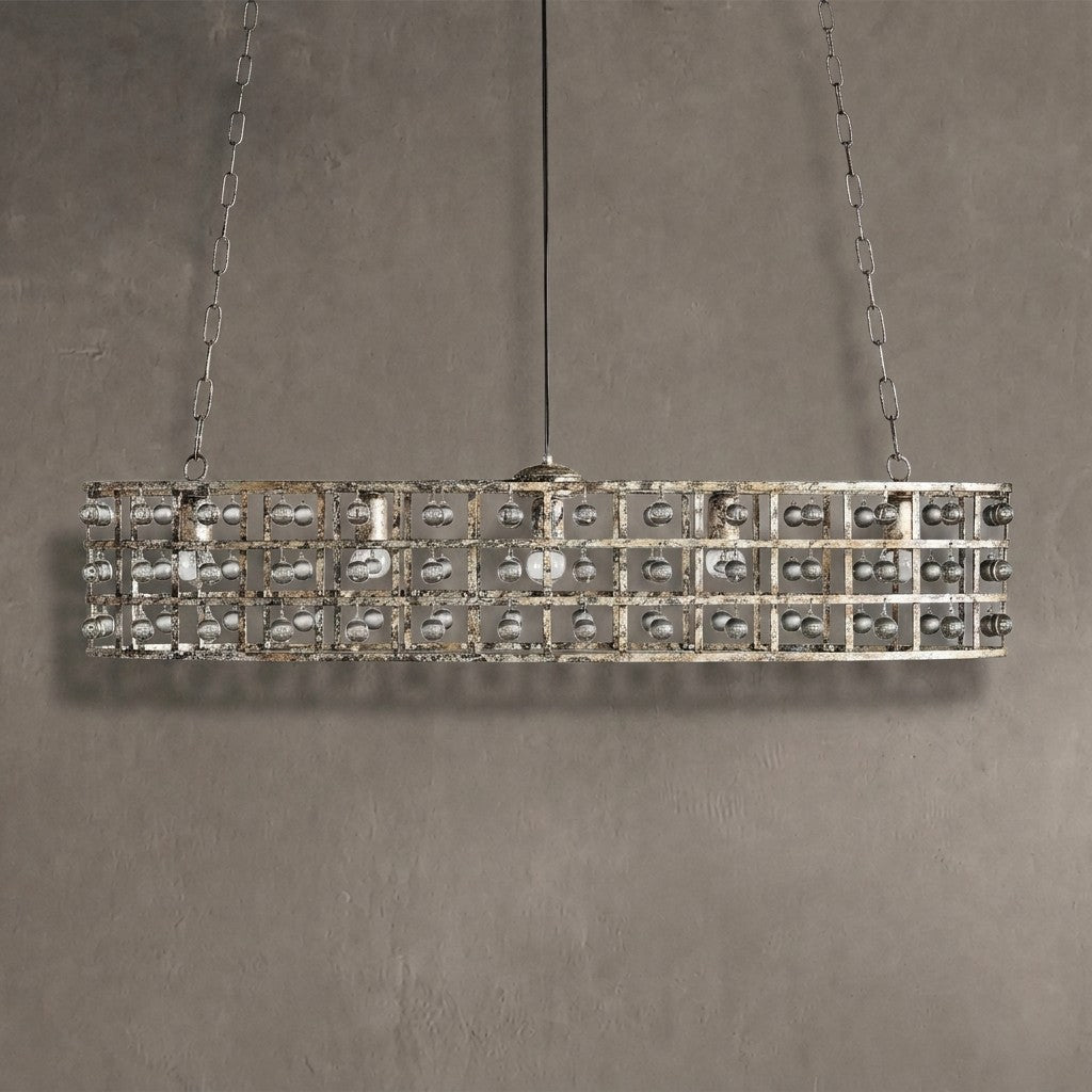 Latticeorb Oval Chandelier 5-Light