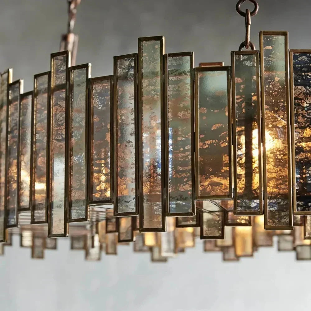 Mirrortrace Round Chandelier