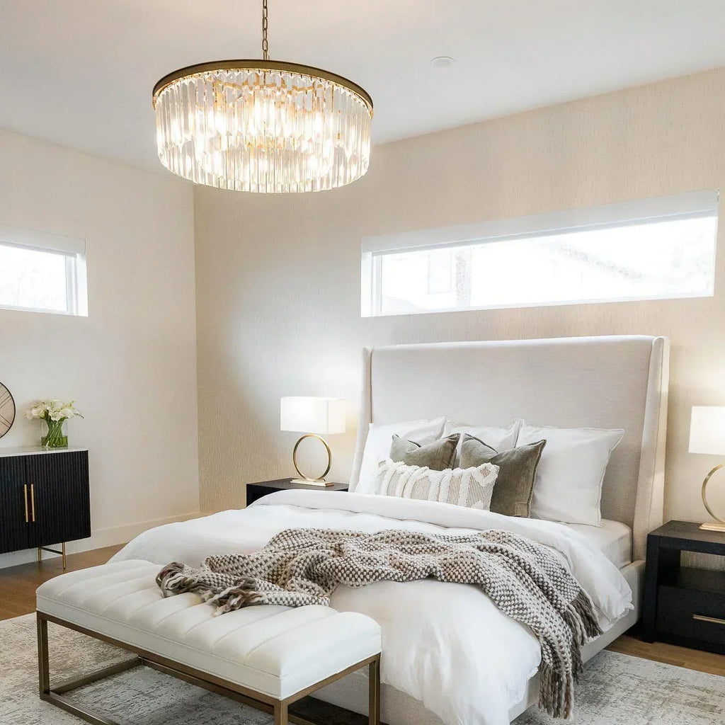 Prismcourt Crystal Round Chandelier