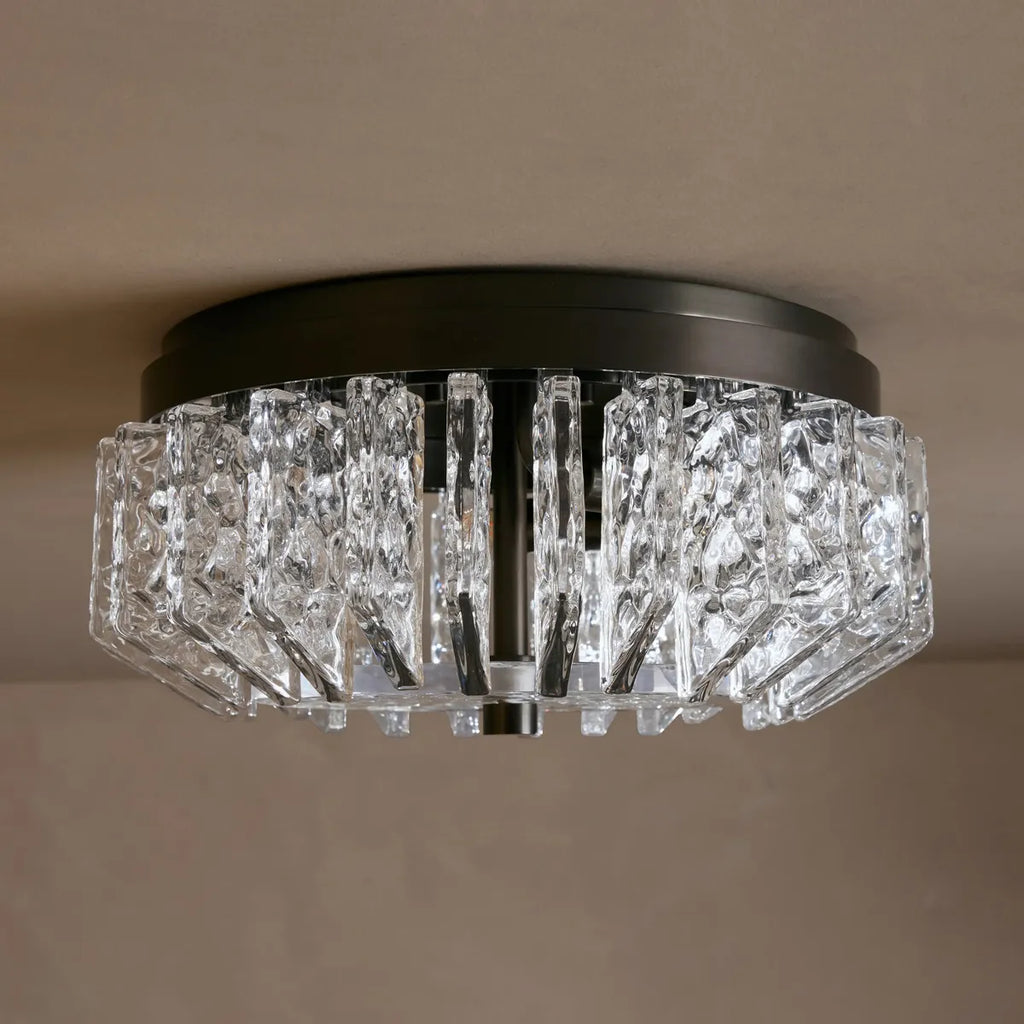 Glasscirclet Flush Mount