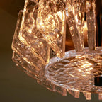 Glasscirclet Flush Mount