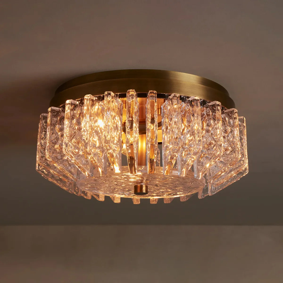 Glasscirclet Flush Mount