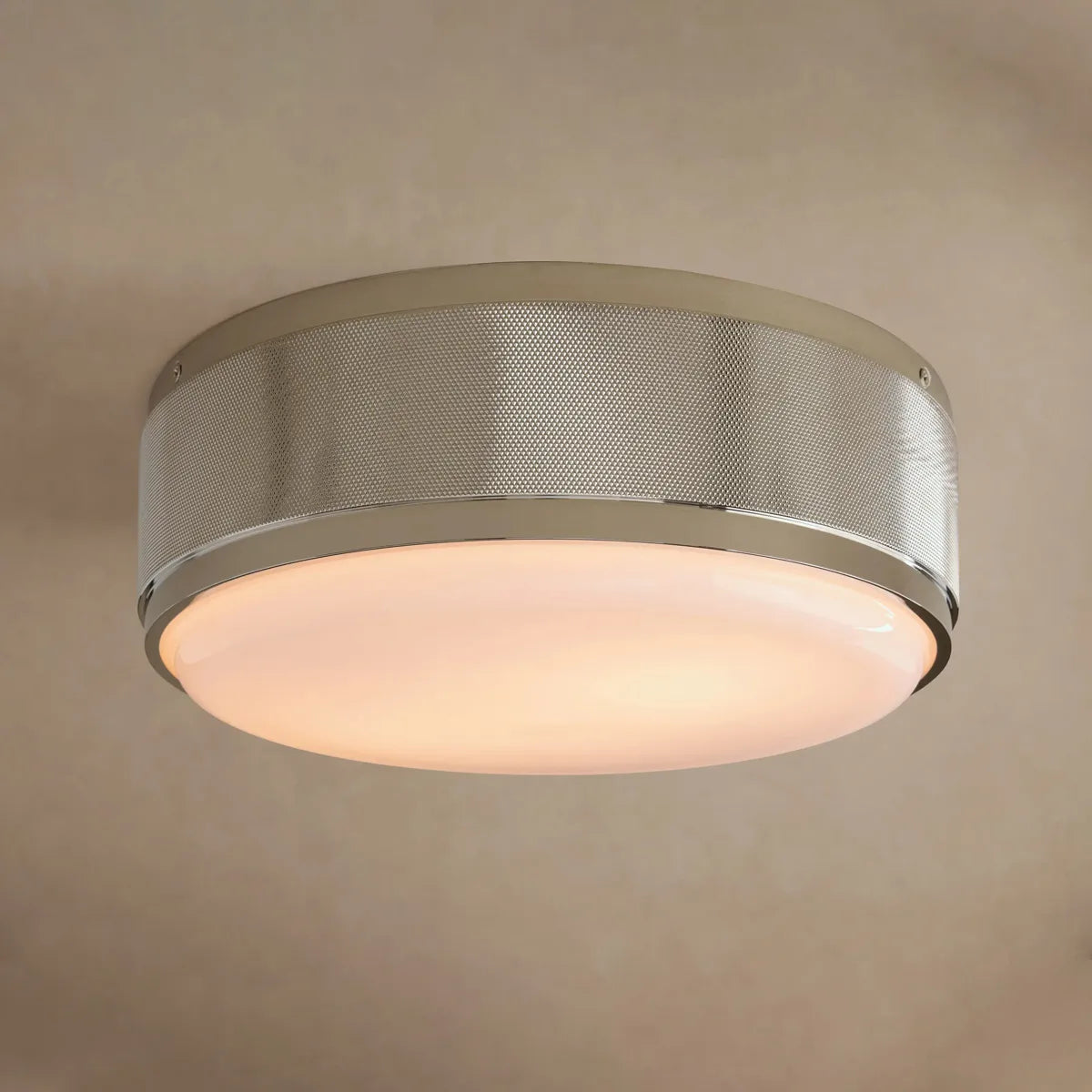 Knurlhush Flush Mount