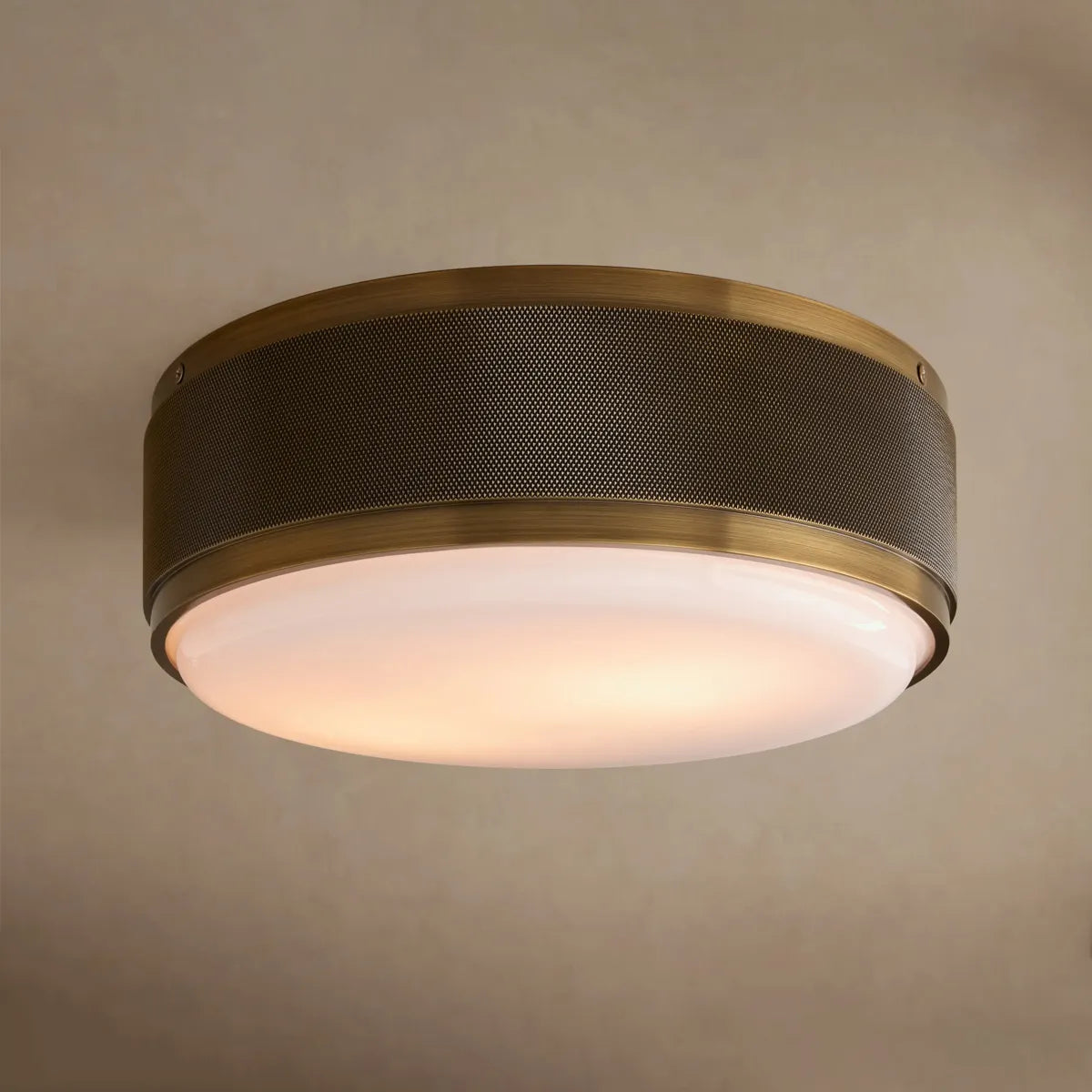Knurlhush Flush Mount