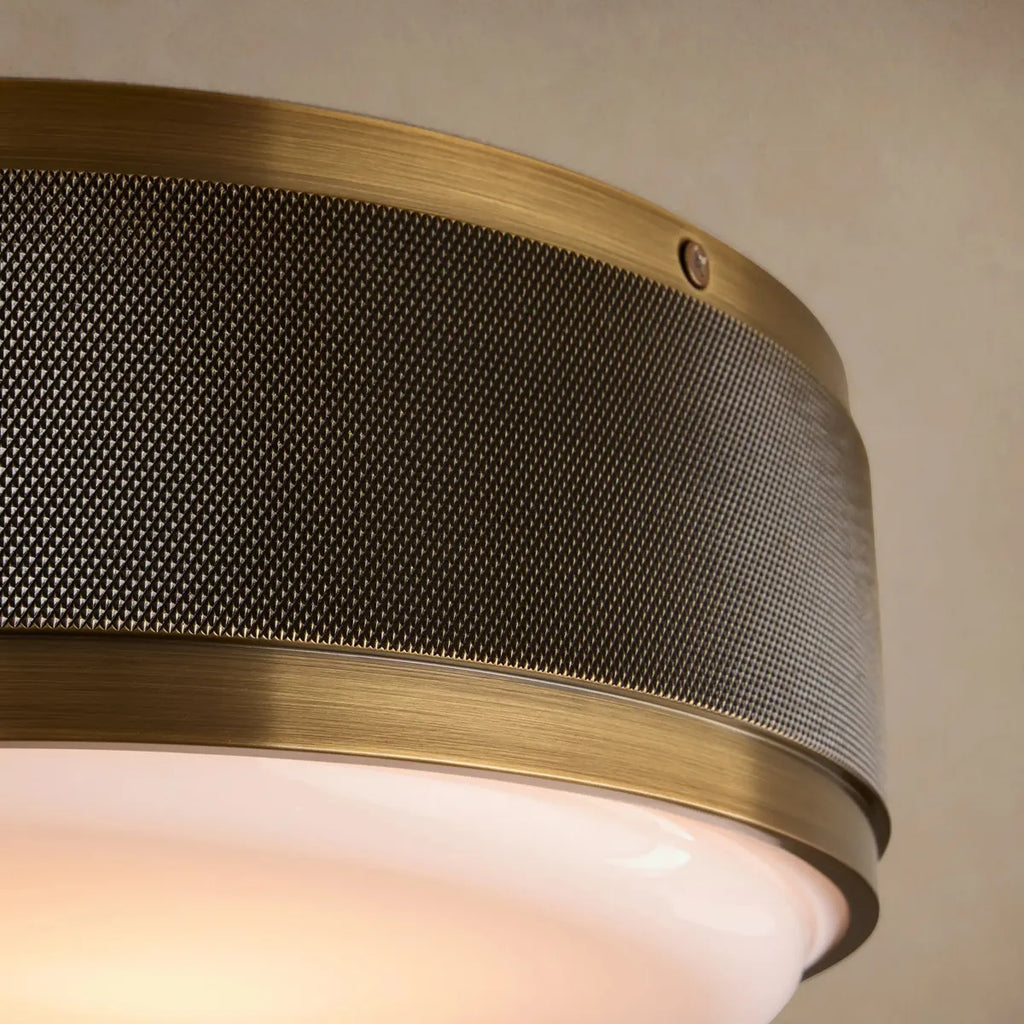 Knurlhush Flush Mount
