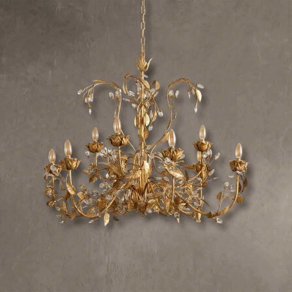 Leafjewel Round Chandelier