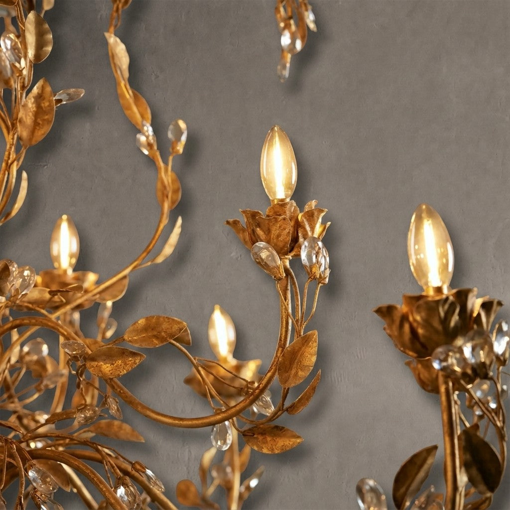 Leafjewel Round Chandelier