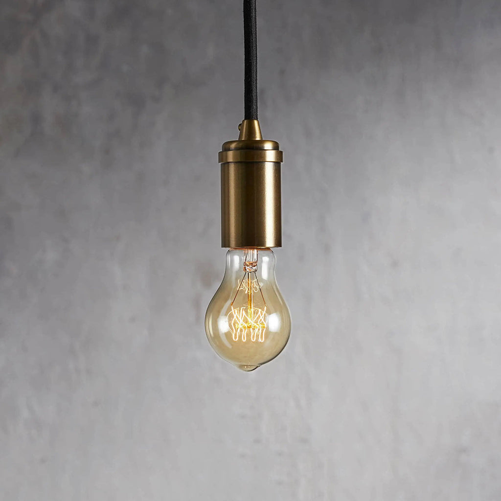 Swaggleam Brass Swag Pendant