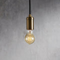 Swaggleam Brass Swag Pendant