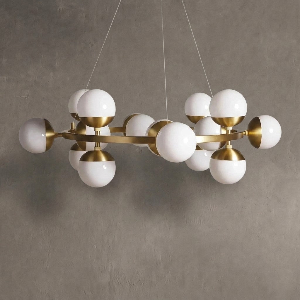 Pearlorbit Globe Chandelier
