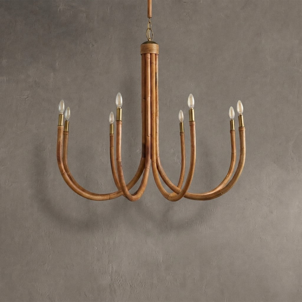 Weave Court Round Chandelier