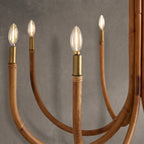 Weave Court Round Chandelier