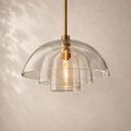 Blovelle Glass Cloche Pendant 18"